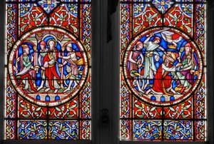Das Leben des St. Paulus, St. Georgs Kapelle (Detail) von Augustus Welby Northmore Pugin