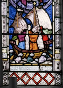 Jungfrau und Christus mit Szenen aus ihrem Leben (Detail) von Augustus Welby Northmore Pugin