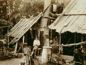 Australischer Goldsucher, ca. 1880er Jahre