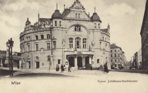 Kaiser-Jubiläums-Stadttheater, Wien von Austrian Photographer