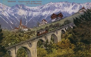 Innsbruck - Seilbahn und Viadukt