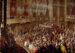 Konzert in Wien in Anwesenheit der kaiserlichen Familie