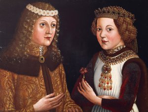 Ladislaus Posthumus König von Böhmen & Magdalena von Valois