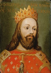 Rudolf I. (1218-91) ungekrönter Heiliger Römischer Kaiser, Gründer der Habsburger-Dynastie