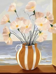 Küstenfensterblüten