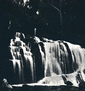 Wasserfall am Rio Dourado Lencoes, 1895