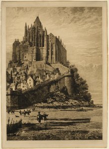 Mont Saint-Michel von Axel Herman Haig