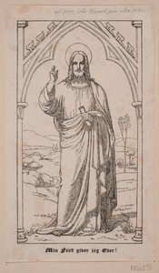 Christus segnend von Axel Theodor Kittendorff