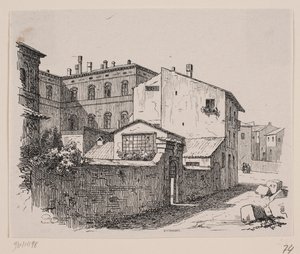 Thorvaldsens Atelier in Rom von Axel Theodor Kittendorff