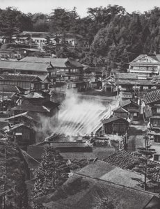 Japan: Kusatsu, Schwefelquellen von Axel von Graefe