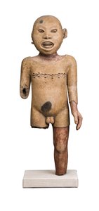 Ritual-Imitator der Gottheit Xipe Totec, möglicherweise Zentral-Veracruz, 1450/1500