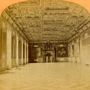 Rittersaal, Schloss Frederiksborg, der schönste der Welt, Dänemark, 1897