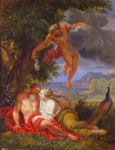 Hypnos schickt Jupiter und Juno in den Schlaf