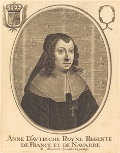 Anna von Österreich von Balthasar Moncornet
