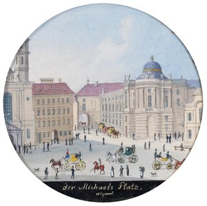 Der Michaelerplatz in Wien