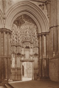 Bischof Alcocks Kapelle vom Reho-Chor, Ely Kathedrale von Balthasar van der Ast