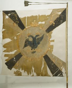 Flagge des Leibgardisten Litovski Litauischen Regiments, 1811 von Banners and Standards Flags
