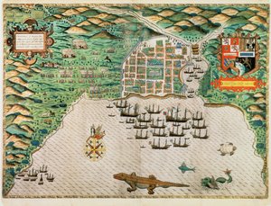 Santiago, Kap Verde von Baptista Boazio