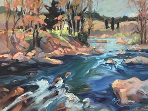 Maine Fluss von Barbara Cleary