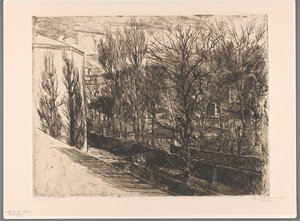 Blick aus meinem Atelier (Panorama)