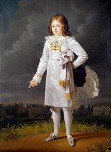 Ganzkörperporträt von Frederic Napoleon, Prinz Bacciochi