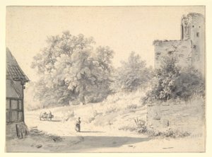 Landschaft von Barend Cornelis Koekkoek