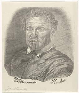Porträt von Jacob Cornelisz. von Barend Johannes Bouwmeester