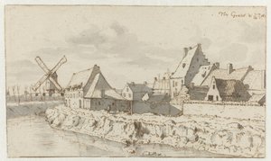 Ansicht von Grave, Noord-Brabant