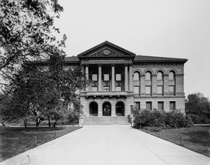 Chicago Akademie der Wissenschaften, Chicago, Illinois, USA, ca. 1900