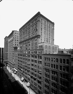 Dearborn Street nordwärts von Congress, Chicago, Illinois, USA, ca. 1905 (s/w Foto)