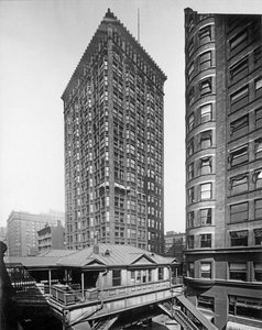 Fisher Gebäude, Chicago, Illinois, USA, ca. 1896 von Barnes and Crosby