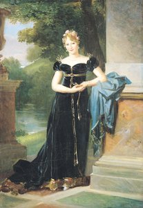 Porträt von Marie Laczinska (1786-1817) Gräfin Walewska, 1812