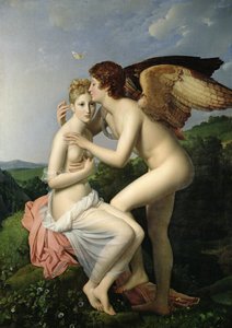 Psyche erhält den ersten Kuss von Amor, 1798