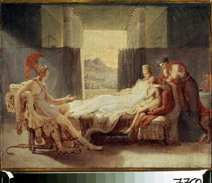 Aeneas erzählt Dido von den Unglücken Trojas
