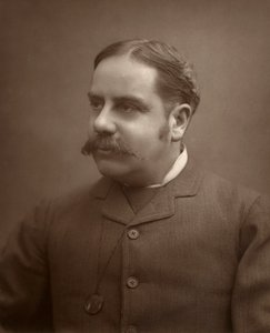 Alfred E Watson, britischer Theaterkritiker von Barraud