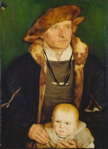 Porträt von Hans Urmiller und seinem Sohn