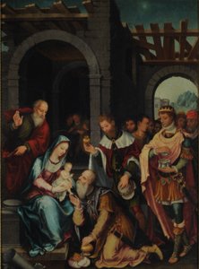 Anbetung der Könige von Bartholomaeus Bruyn the Elder