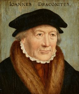 Porträt von Johannes Draconites von Bartholomaeus Bruyn the Elder