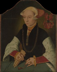 Porträt einer Frau der Slosgin-Familie aus Köln, 1557