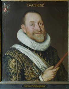 Théodore Agrippe d’Aubigné von Bartholomäus Sarburgh