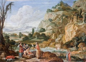 Die Auffindung des Moses