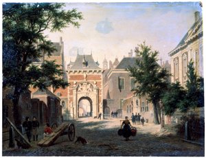 Eine Stadt in Holland, 19. Jahrhundert