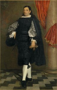 Porträt eines Gentlemans, 34 Jahre alt, vermutlich ein Mitglied der Familie Ostigliani von Bartolomé Esteban Murillo
