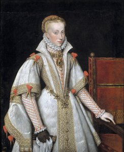 Porträt von Anna von Österreich 1549-1580, Königin von Spanien, 1616