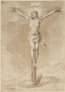 Christus am Kreuz von Bartolomé Esteban Murillo