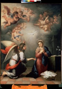 Die Verkündigung von Bartolomé Esteban Murillo