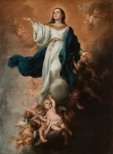 Die Walpole Unbefleckte Empfängnis, um 1680 von Bartolomé Esteban Murillo