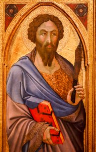 Heiliger Bartholomäus. 14. Jahrhundert