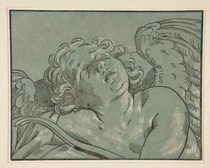 Schlafender Amor von Bartolomeo Coriolano