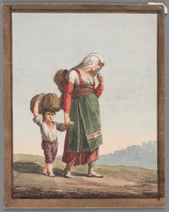 Die Taufe des Eunuchen von Bartolomeo Pinelli